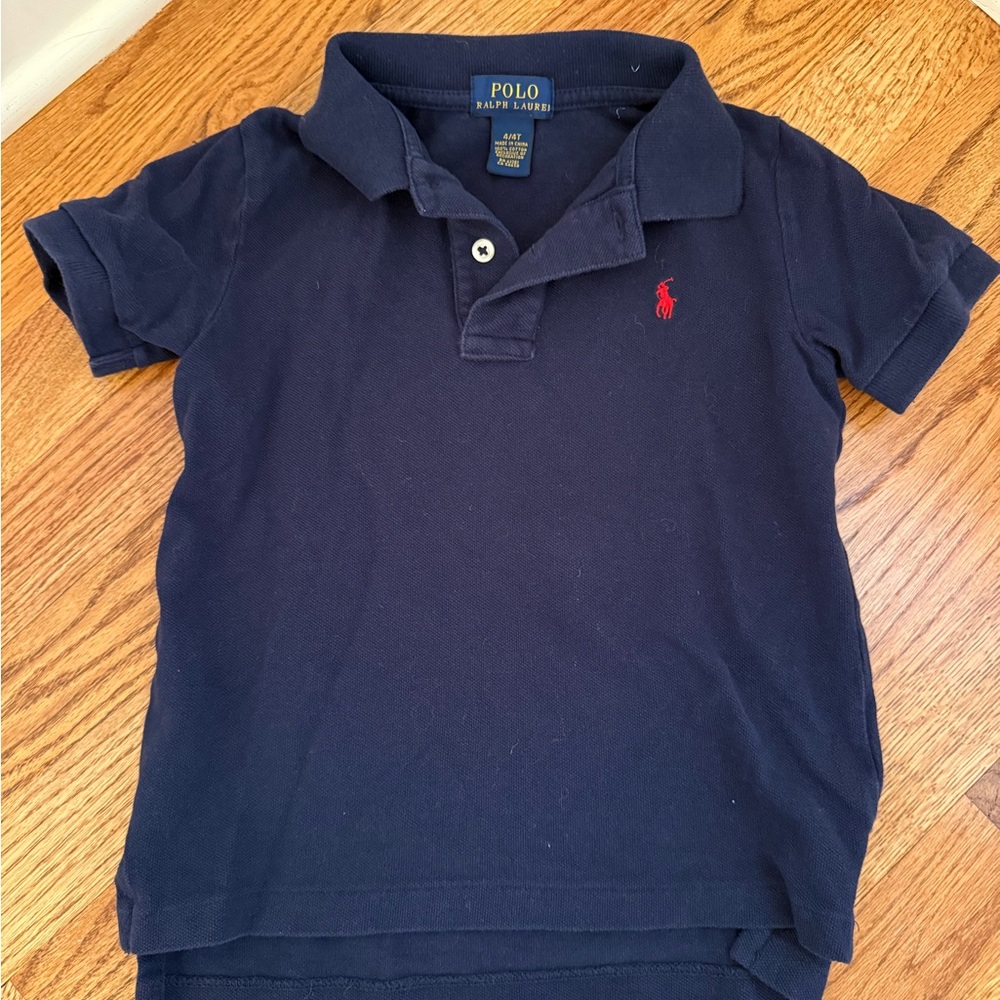 Polo by Ralph Lauren Kids Navy Blue Polo Shirt